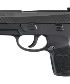 Sig P320 Subcompact DAO 9mm, 3.6" Barrel, NS Poly Grip/Frame Black, 12rd
