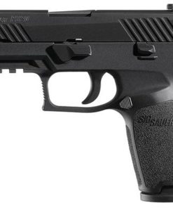 Sig P320 357 Sig 3.9", Nitron Black Striker Siglite Modular Polymer Grip (2) 14Rd Steel MAG Rail