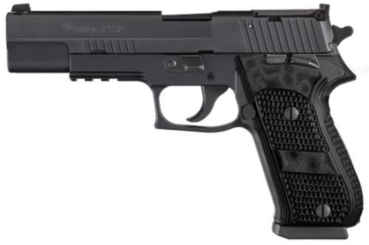 Sig P220 Elite 10mm, 5" Barrel, G10 Piranha Grips 8rd Mag Sig P220 Elite 10mm, 5" Barrel, G10 Piranha Grips 8rd Mag