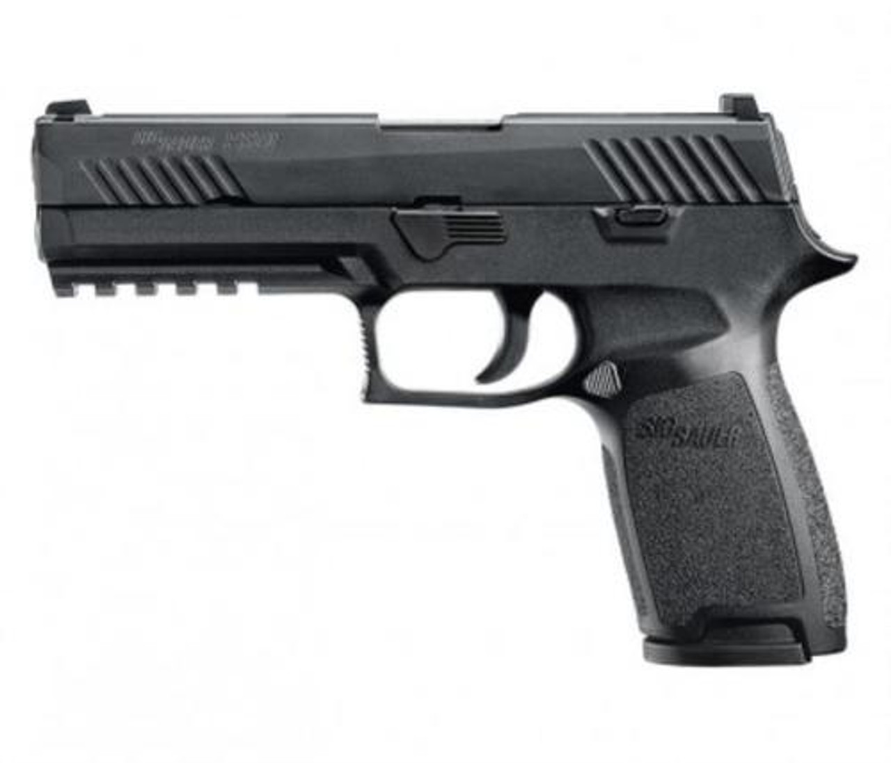 Sig P320 Nitron Full Size Double 9mm, 4.7", Black Grip, Black Nitron Stainless, 10rd Sig P320 Nitron Full Size Double 9mm, 4.7", Black Grip, Black Nitron Stainless, 10rd