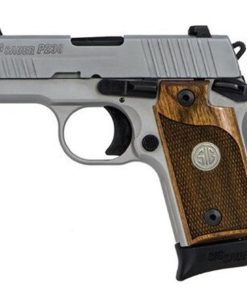 SIG P238, .380 ACP, 2.7", 6rd/7rd, SIGLITE NS, Stainless/Alloy