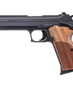 Sig P210 Standard 9mm, 5" Barrel, Walnut Grip, Black Nitron Steel, 8rd Mag
