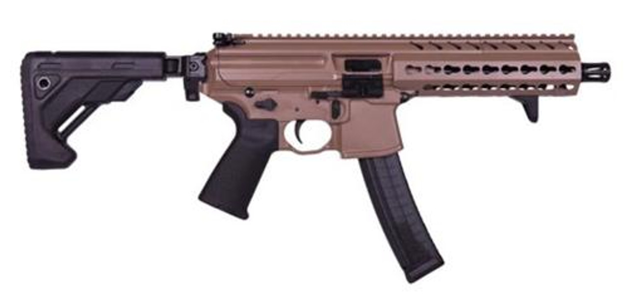 Sig MPX PDW SBR, 9mm, 8", 30rd, Flat Dark Earth, Keymod Rail, ALL NFA RULES APPLY Sig MPX PDW SBR, 9mm, 8", 30rd, Flat Dark Earth, Keymod Rail, ALL NFA RULES APPLY
