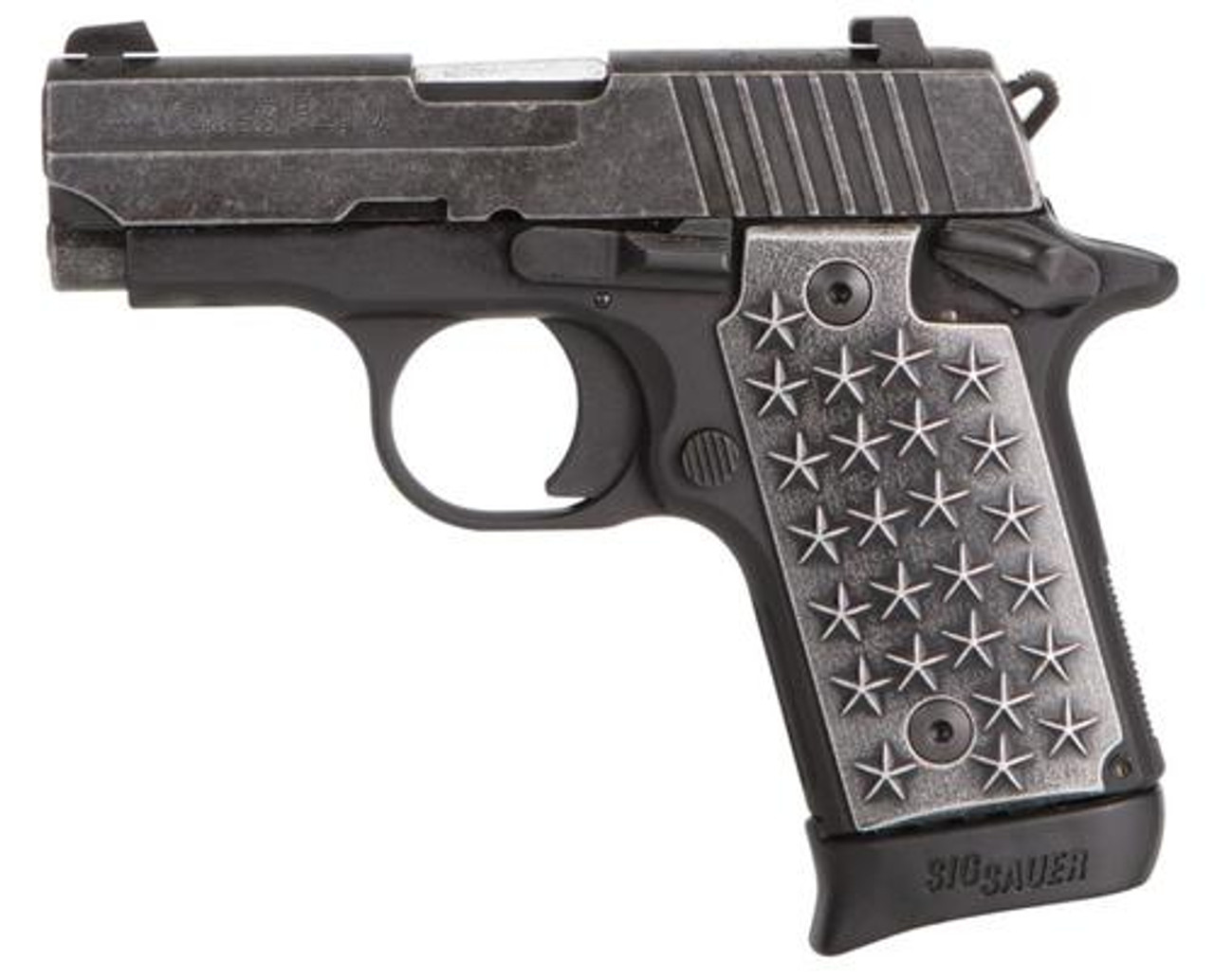 Sig P238.380 ACP, 2.7" Barrel, Aluminum Grip, Distressed Finish, 7rd Mag Sig P238.380 ACP, 2.7" Barrel, Aluminum Grip, Distressed Finish, 7rd Mag
