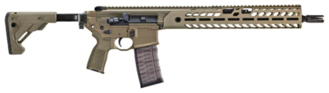 Sig MCX Virtus Patrol 5.56mm 16" Barrel M-LOK Handguard Folding Stock Flat Dark Earth 30rd Mag Sig MCX Virtus Patrol 5.56mm 16" Barrel M-LOK Handguard Folding Stock Flat Dark Earth 30rd Mag