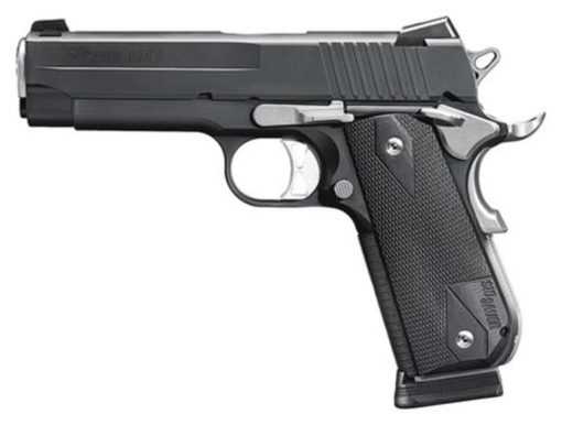 Buy Sig 1911 Fastback Nightmare Carry Single 45 ACP, 4.2", Black Nitron Stainless, 8rd, *MA Compliant*