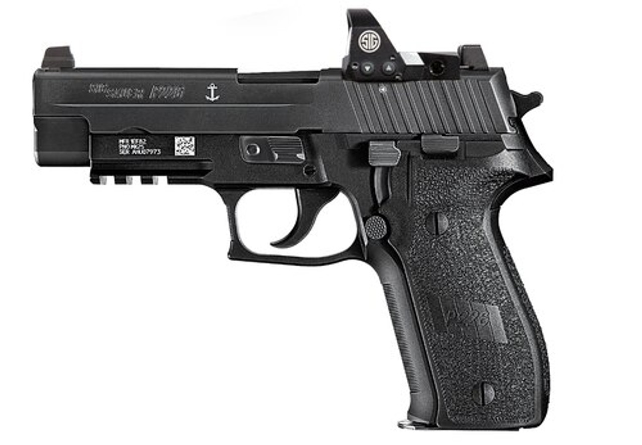 Sig P226 MK25 9mm, 4.4" Barrel, Romeo1 Reflex Sight, Black, 3x15rd Mags Sig P226 MK25 9mm, 4.4" Barrel, Romeo1 Reflex Sight, Black, 3x15rd Mags