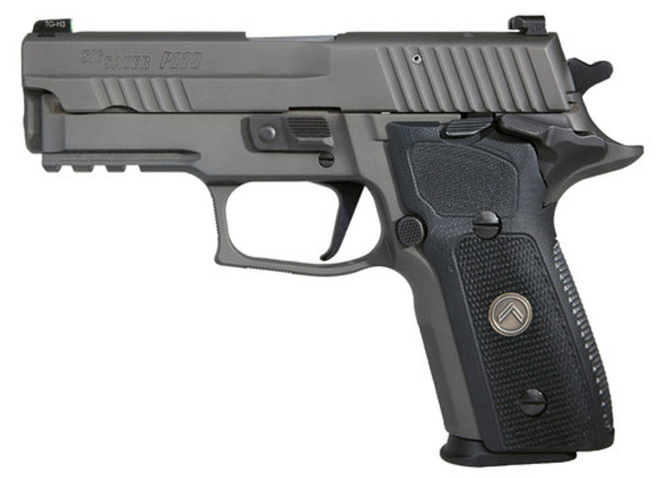 Sig P229 Compact Legion, 9mm, 3.9" Barrel, 10rd, X-Ray3 Sights, Gray PVD Sig P229 Compact Legion, 9mm, 3.9" Barrel, 10rd, X-Ray3 Sights, Gray PVD