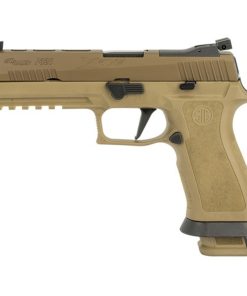 Sig P320 X-Five Coyote, 9mm, 5", Fiber Optic Sights, Adjustable Rear Sight, (4) 21rd Magazines