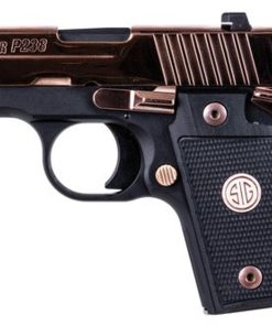 Sig P238, .380 ACP, 2.7" Barrel, 6rd, Siglite, SAO, Rose Gold