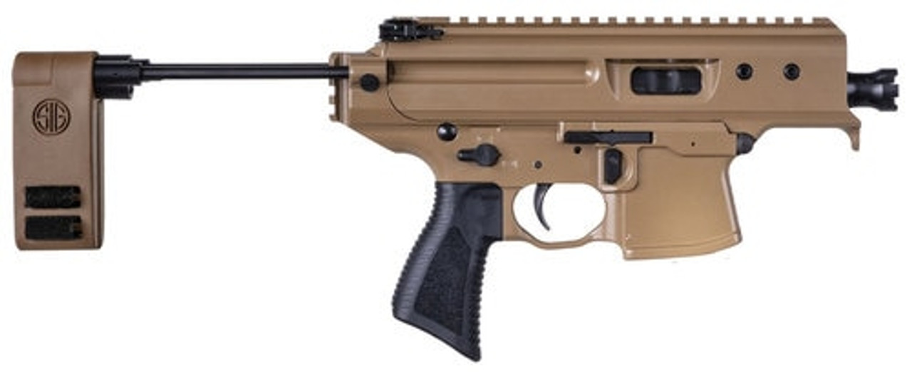 Sig MPX Copperhead CO Compliant, 9mm, 3.5" Barrel, 10rd, Folding Pistol Brace, Coyote Sig MPX Copperhead CO Compliant, 9mm, 3.5" Barrel, 10rd, Folding Pistol Brace, Coyote