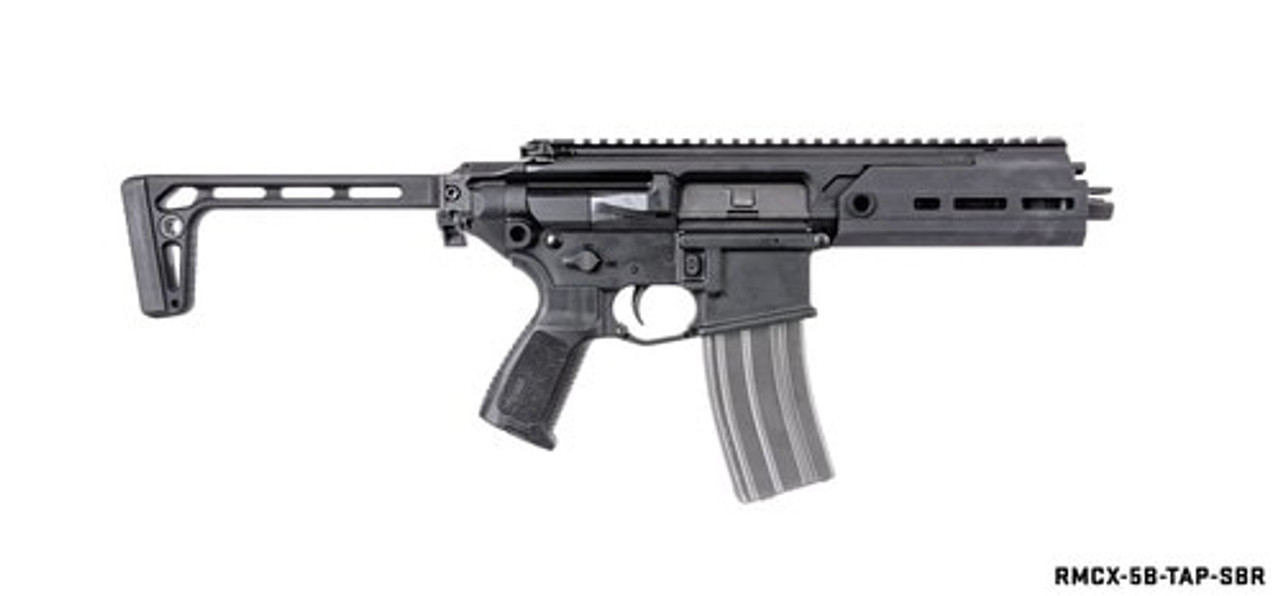 Sig MCX Rattler SBR 5.56/.223, 5.5" Barrel, 30rd, PDW Stock, Black, All NFA Rules Apply Sig MCX Rattler SBR 5.56/.223, 5.5" Barrel, 30rd, PDW Stock, Black, All NFA Rules Apply