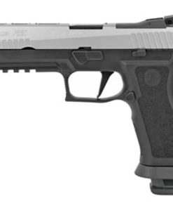 SIG P320 X-Series, 9mm, 5", 21rd, Fiber Optic FS, Stainless/Black