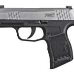 SIG P365 9mm, 3.1" Barrel, 2-Tone, Striker, X-Ray 3, Black Grip, 2x10rd Mags