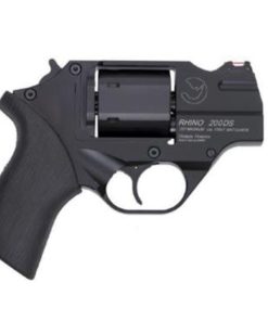 Chiappa Rhino 200DS, .357 Magnum, 2", 6rd, Black, Fiber Optic Sights