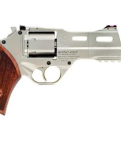 Chiappa Rhino 40DS 357 Mag, 4", Hard Chrome, Adjustable Sights, 6rd