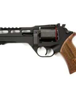 Chiappa Rhino 60DS, .40 S&W, 6", 6rd, Black, Wood Grips, Adj. Sights