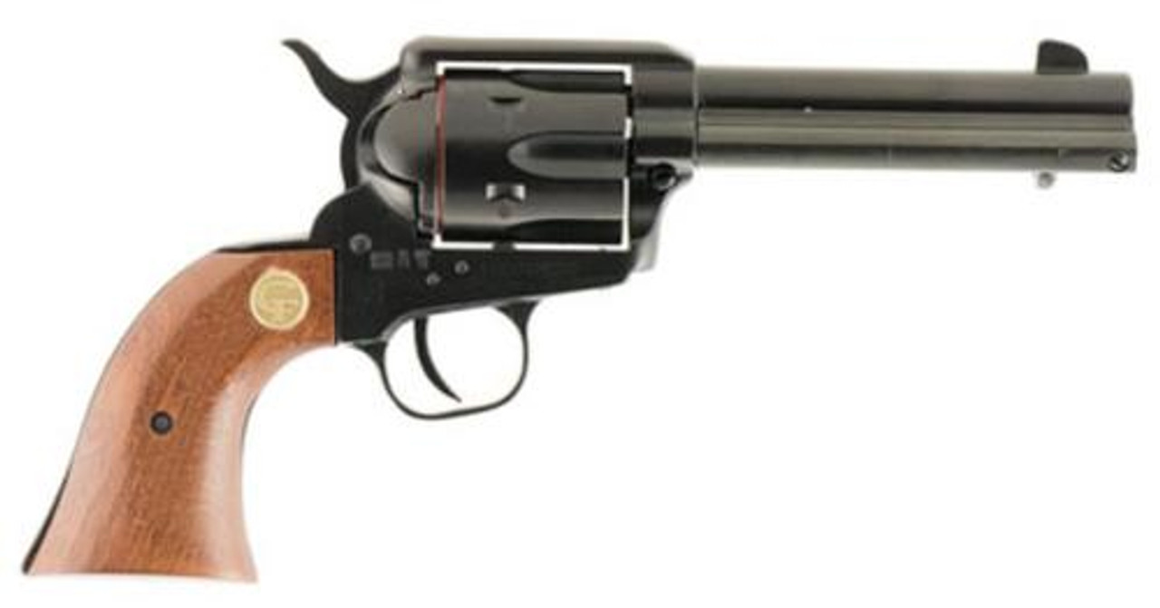 Chiappa Firearms 1873 SAA, 22LR, 4.75", 6rd, Wood Grips, Black Chiappa Firearms 1873 SAA, 22LR, 4.75", 6rd, Wood Grips, Black