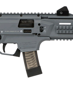 CZ Scorpion EVO 3 S1 9mm, Battleship Grey, 1/2X28 Threads, 10rd Mags