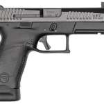 CZ P-10 C, 9mm, 4.61" Barrel, 10rd, Suppressor Ready, Night Sights, Black
