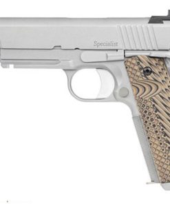 Dan Wesson Specialist 10mm, Tritium Front, Serrated Rear, Stainless Steel, 9rd