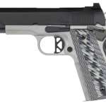Dan Wesson V-Bob .45 ACP, 4.25" Barrel, Tritium Front, Serrated Rear, 2-Tone, 8rd