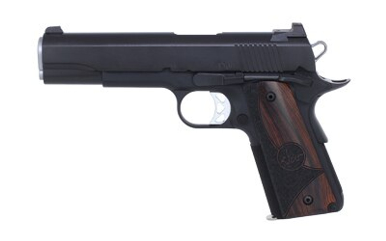 Dan Wesson 1911 Vigil Single 45 ACP 5" Barrel Wood Grip 8rd Mag Dan Wesson 1911 Vigil Single 45 ACP 5" Barrel Wood Grip 8rd Mag