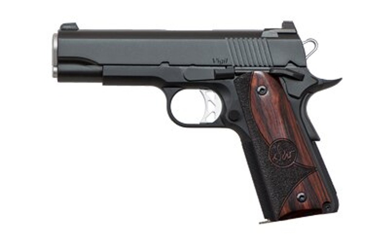 Dan Wesson 1911 Vigil Commander Single 9mm 4.25" Barrel Wood Grips 9rd Mag Dan Wesson 1911 Vigil Commander Single 9mm 4.25" Barrel Wood Grips 9rd Mag
