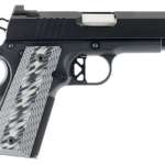 Dan Wesson Enhanced Commander ECP 45 ACP 4" Barrel Bobtail G10 Grip Duty Finish 8rd Mag