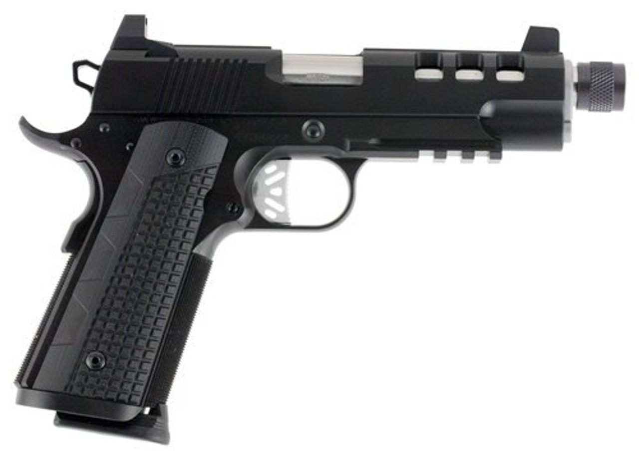 Dan Wesson Discretion Commander, 45 ACP, 5", 8rd, G10 Grips, Black SS Dan Wesson Discretion Commander, 45 ACP, 5", 8rd, G10 Grips, Black SS