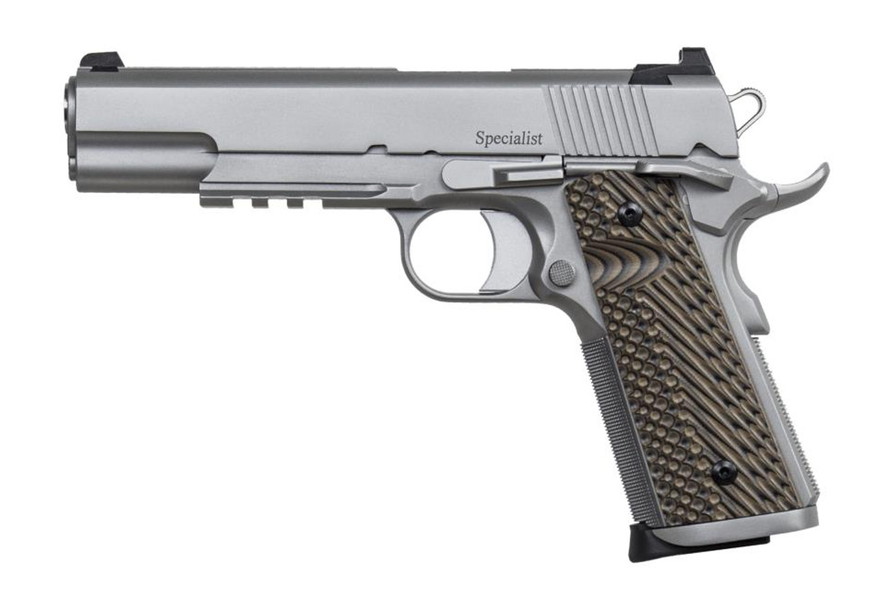 Dan Wesson Specialist Commander 45 ACP, SS, Tactical Tritium 8RD Mags Dan Wesson Specialist Commander 45 ACP, SS, Tactical Tritium 8RD Mags
