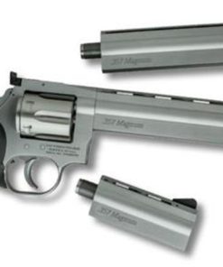 Dan Wesson, 715, Double Action/Single Action Full Size Revolver, 357 Magnum, 4" Barrel, Steel Frame, Stainless Finish, Rubber Grips, AS 6Rd