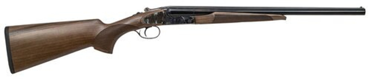 CZ, Sharp-Tail Coach, 20 Gauge, 3" Chamber, 20" Barrel, Color Case Hardened Finish, Walnut Stock, 2 Rounds CZ, Sharp-Tail Coach, 20 Gauge, 3" Chamber, 20" Barrel, Color Case Hardened Finish, Walnut Stock, 2 Rounds