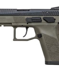 CZ P-07 Full-Size Single/Double 9mm 3.75" Barrel, OD Green Polymer Gri, 15rd