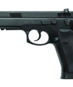 CZ SP-01 9mm 4.7" Barrel, Decocker NS Rubber Grip Black 18rd Mag
