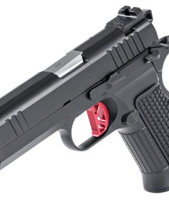 Dan Wesson DWX Single Action Only,Compact, 9mm, 4" Barrel, Aluminum Frame, Black, Aluminum Grips, 15Rd, Ambidextrous Safety, Front Night Sight Blacked Out Rear Sights, No Rail