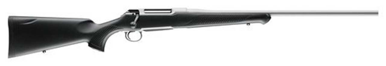 Sauer 100 Silver XT .270 Win, 22" Barrel, Black Fixed Ergo Max Stock, Stainless Cerakote, 5rd Sauer 100 Silver XT .270 Win, 22" Barrel, Black Fixed Ergo Max Stock, Stainless Cerakote, 5rd