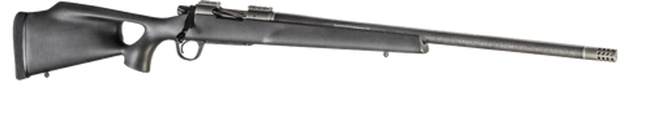 Christensen Summit Ti, 6.5 Creedmoor, 24", 4rd, Natural Carbon Sporter Stock, Black Christensen Summit Ti, 6.5 Creedmoor, 24", 4rd, Natural Carbon Sporter Stock, Black