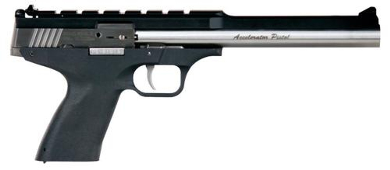 Excel Accelerator MP-22 Double .22 WMR, 8.5", 8rd, Black Poly Grip, SS Excel Accelerator MP-22 Double .22 WMR, 8.5", 8rd, Black Poly Grip, SS