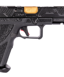 Zev Technologies O.Z-9 Competition 9mm, Single, 5.75" Barrel, Black Grip, Black DLC Slide, 17rd