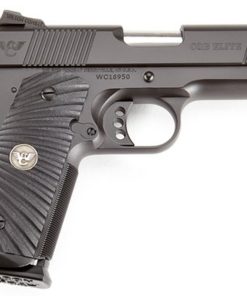 Wilson Combat 1911 CQB Elite Compact 45 ACP, 4" Barrel, G10 Starburst Grip, Black, 7rd