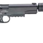 American Tactical, 1911, Semi-automatic, 22 LR, 5" Barrel, Blued, Polymer Grips, 10Rd, Threaded, Faux Suppressor