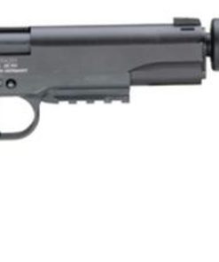American Tactical, 1911, Semi-automatic, 22 LR, 5" Barrel, Blued, Polymer Grips, 10Rd, Threaded, Faux Suppressor