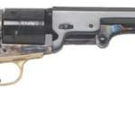 Cimarron 1851 Man With No Name Conversion .38 Special 7.5" Barrel Standard Blue Finish Walnut Grips, 6rd