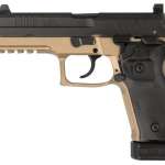 Arex Rex Zero 1T Tactical, 9mm, 4.9" TB, 20rd, Flat Dark Earth Frame/ Black Slide