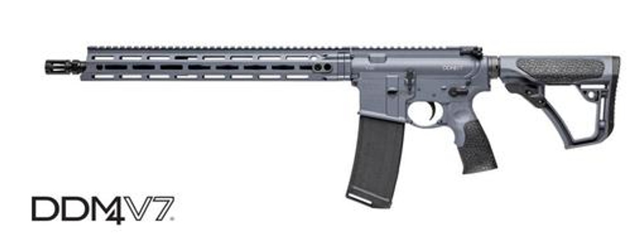 Daniel Defense DDM4 V7, .223/5.56mm, 16", Tornado Grey, 30rd Daniel Defense DDM4 V7, .223/5.56mm, 16", Tornado Grey, 30rd