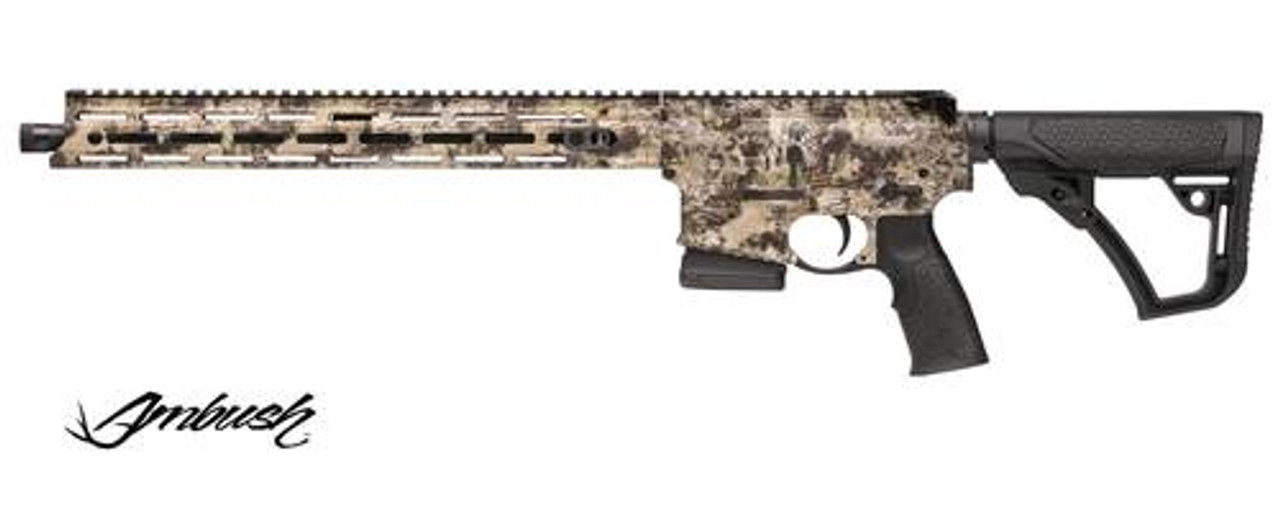 Daniel Defense DDM4 Ambush .300 Blackout, 16" Barrel, 6-Position Black Stock, Kryptec Highl55ander,, rd, 5 rd Daniel Defense DDM4 Ambush .300 Blackout, 16" Barrel, 6-Position Black Stock, Kryptec Highl55ander,, rd, 5 rd