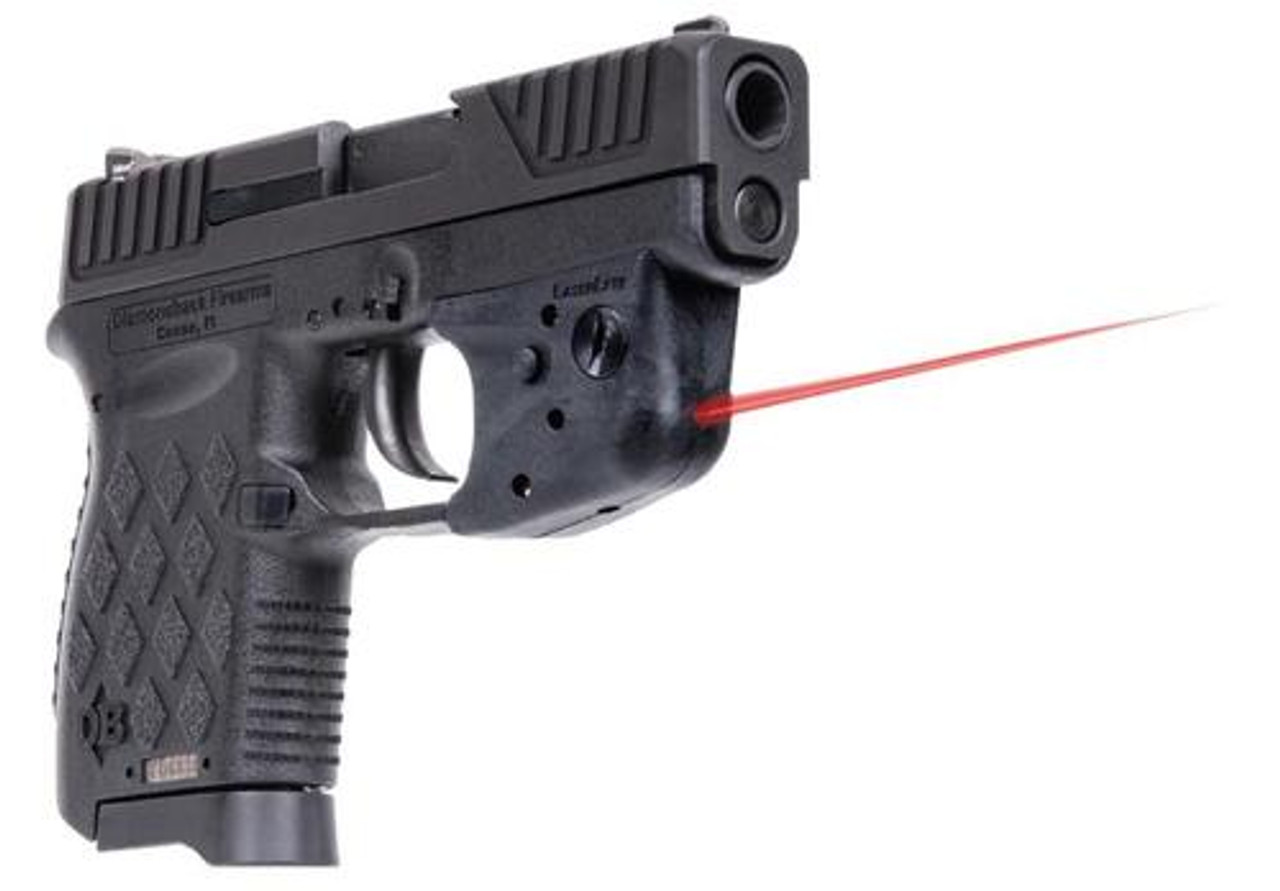 Diamondback DB9, LaserLyte DA 9mm 3" Barrel, Integral Grip Black, 6rd Diamondback DB9, LaserLyte DA 9mm 3" Barrel, Integral Grip Black, 6rd