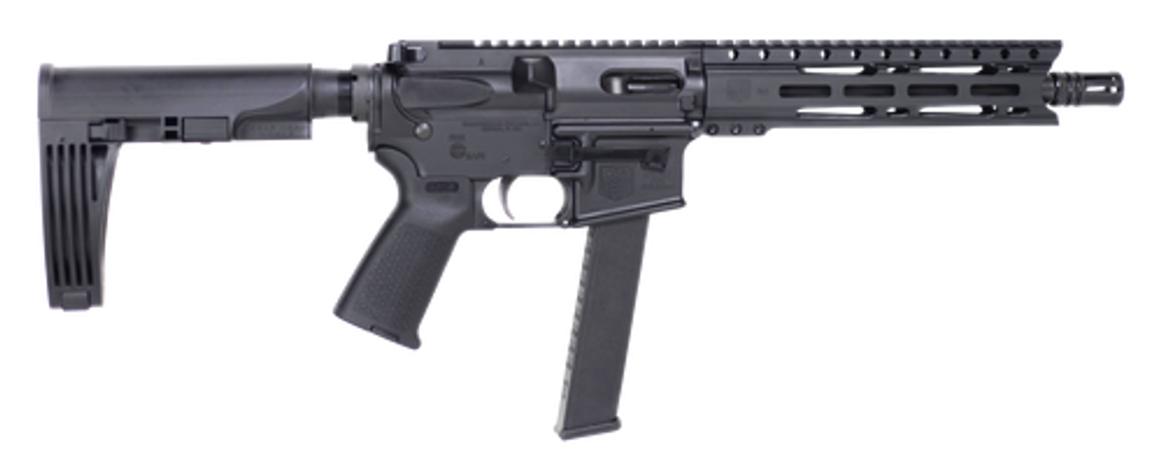 Diamondback DB9 9mm, 10", Black Tailhook Mod2 Brace, Black Diamondback DB9 9mm, 10", Black Tailhook Mod2 Brace, Black