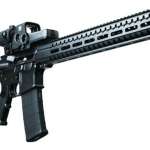 CMMG Resolute 100, Semi-automatic, AR, 458 SOCOM, 16.1" Threaded Barrel, SV Brake, Threaded 5/8-32, Black Color, Anodized Finish, RML15 M-Lok Handguard, A2 Grip, M4 Collapsible Stock, 10Rd, CMMG-modified Lancer Magazine